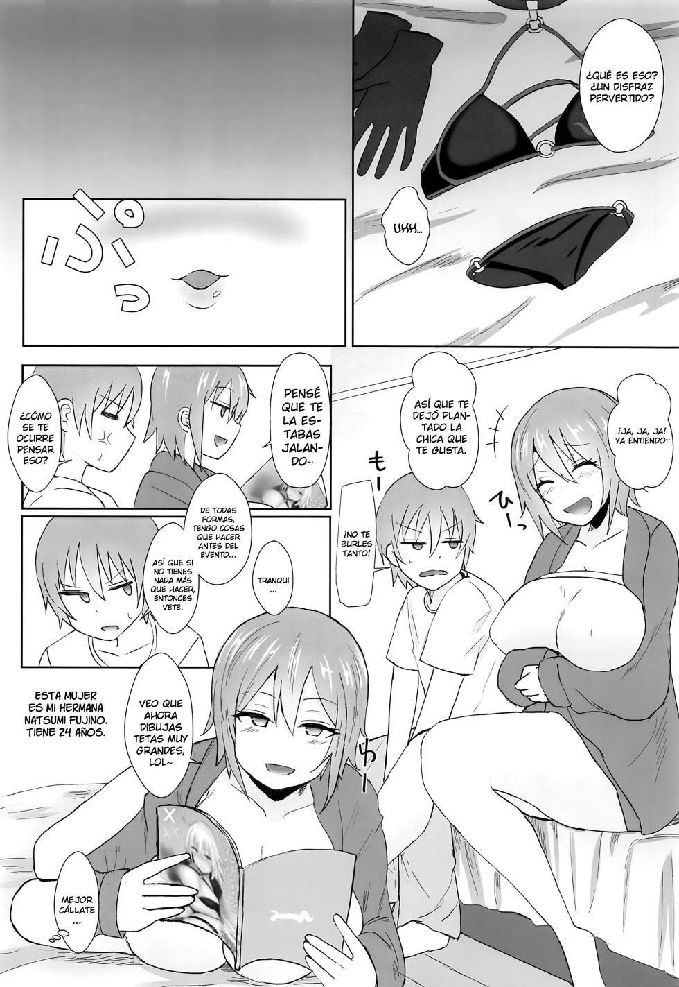 (COMIC1☆15) [Mizore Nabe (Mizore)] Jeanne Alter no Cosplay Tsuide ni XXX Suru Ane (Fate/Grand Order) [Spanish] [Lanerte] - Page 3