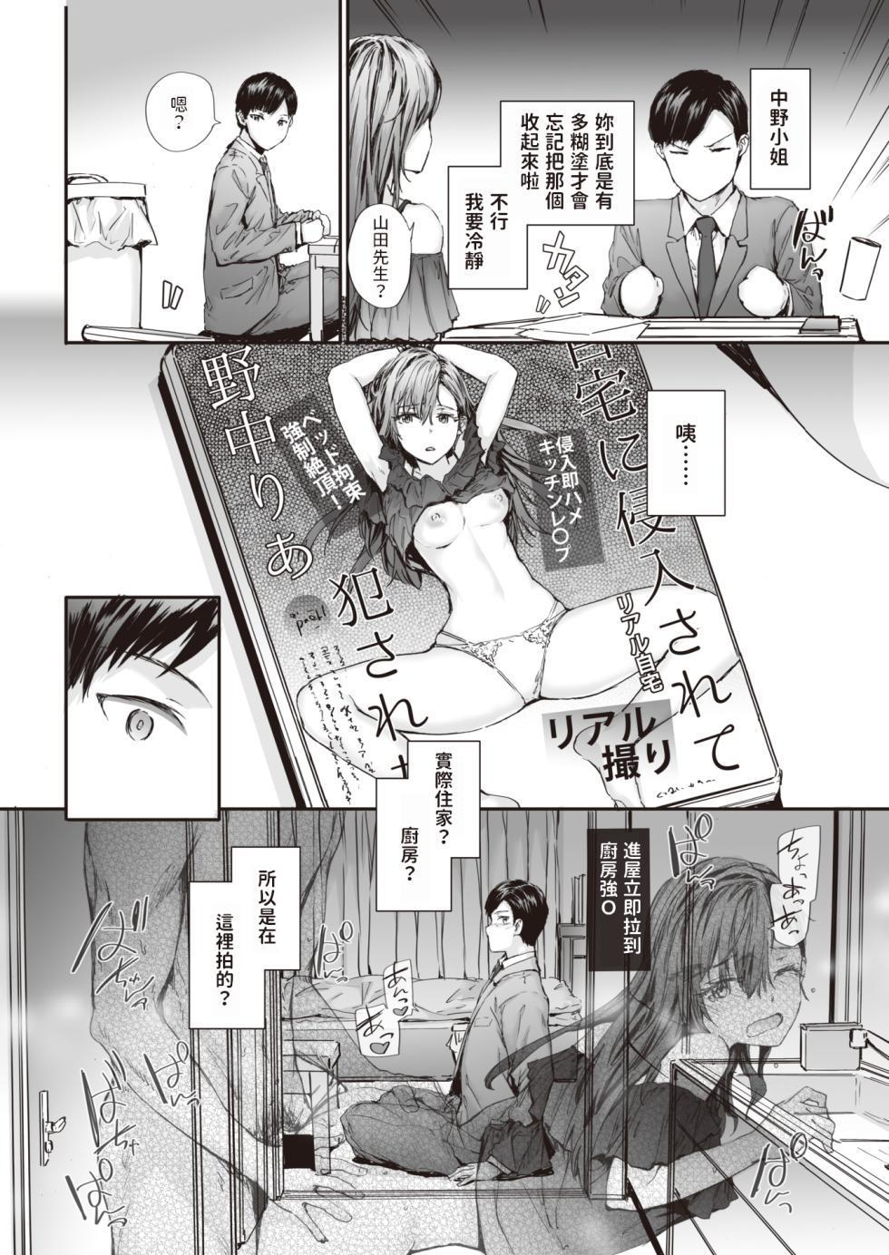[Sumiya] Haken no Nakano-san wa Moto AV Joyuu vol.2 (COMIC Kairakuten 2023-05) [Chinese] [Digital] - Page 8