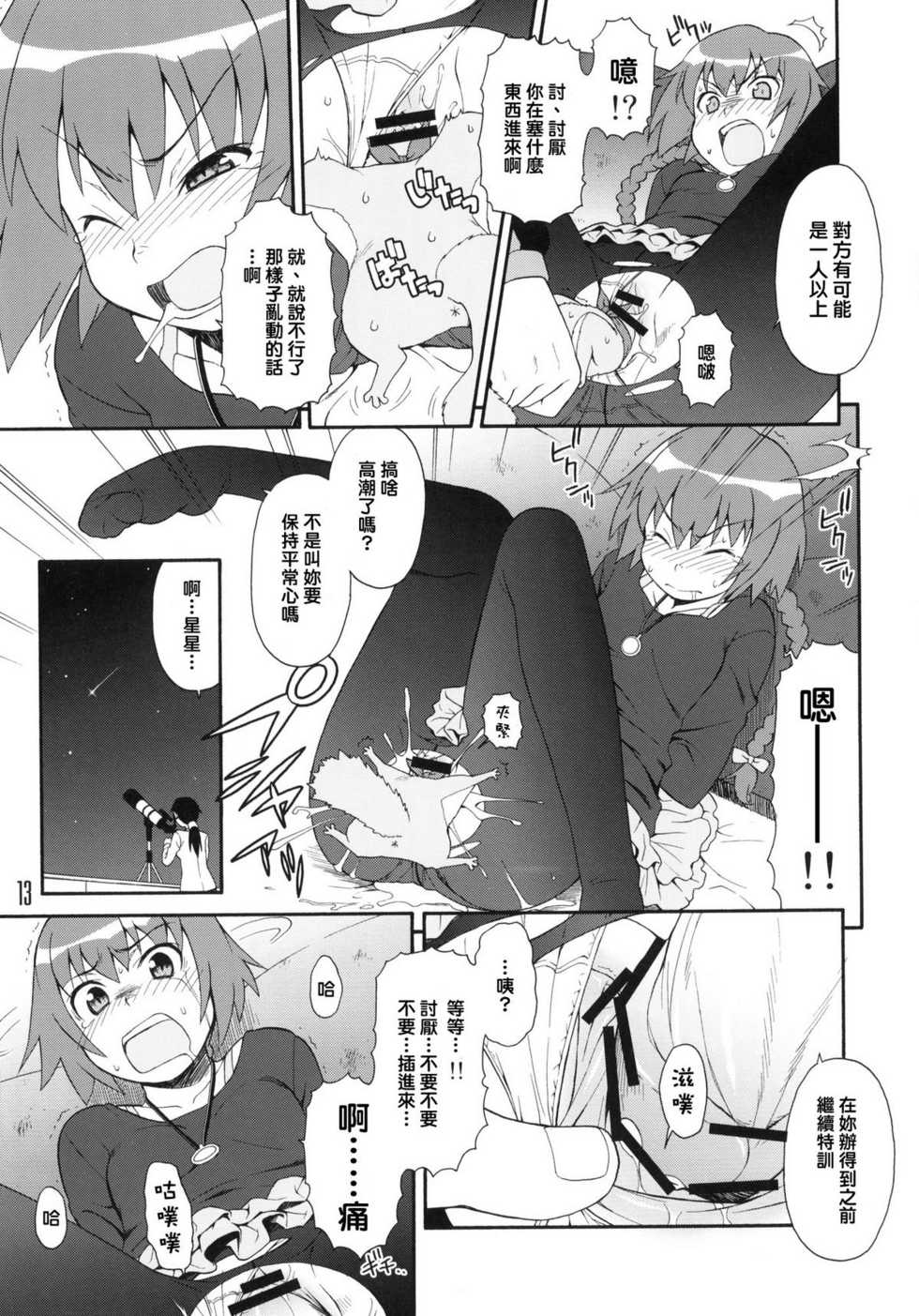 (COMIC1☆4) [Kousoku Kaiten (Various)] Anime Mania 2 (Various) [Chinese] [Genesis漢化] - Page 12