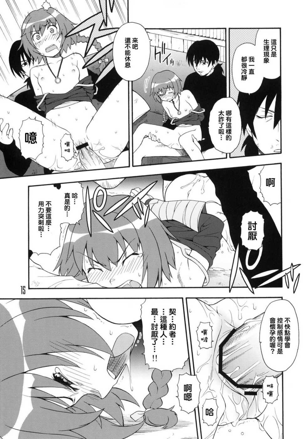 (COMIC1☆4) [Kousoku Kaiten (Various)] Anime Mania 2 (Various) [Chinese] [Genesis漢化] - Page 14