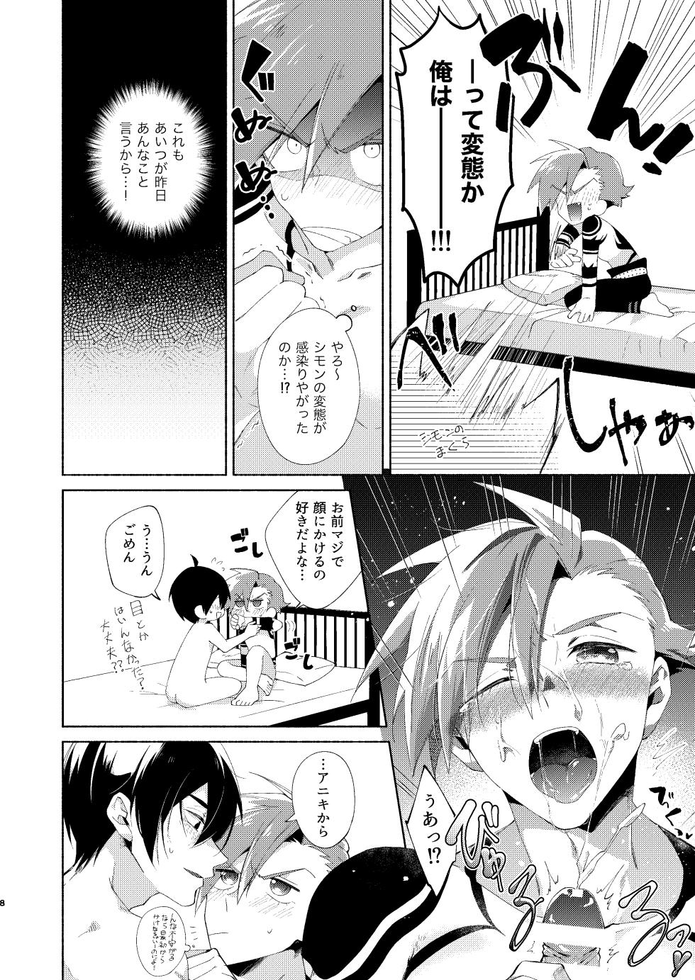 [Marumaru Maru (Hikamaru)] Gaki Ja Neette Itten da! (Tengen Toppa Gurren Lagann) [Digital] - Page 7