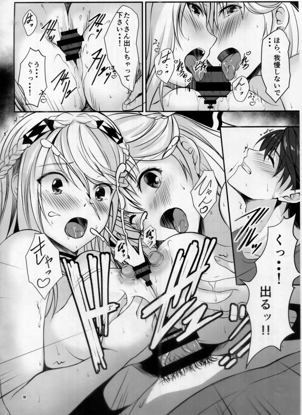 (C101) [The Seventh Sign (Kagura Yuuto)] Urasoya no Amai Ichiya (The Legend of Heroes: Rei no Kiseki) - Page 9