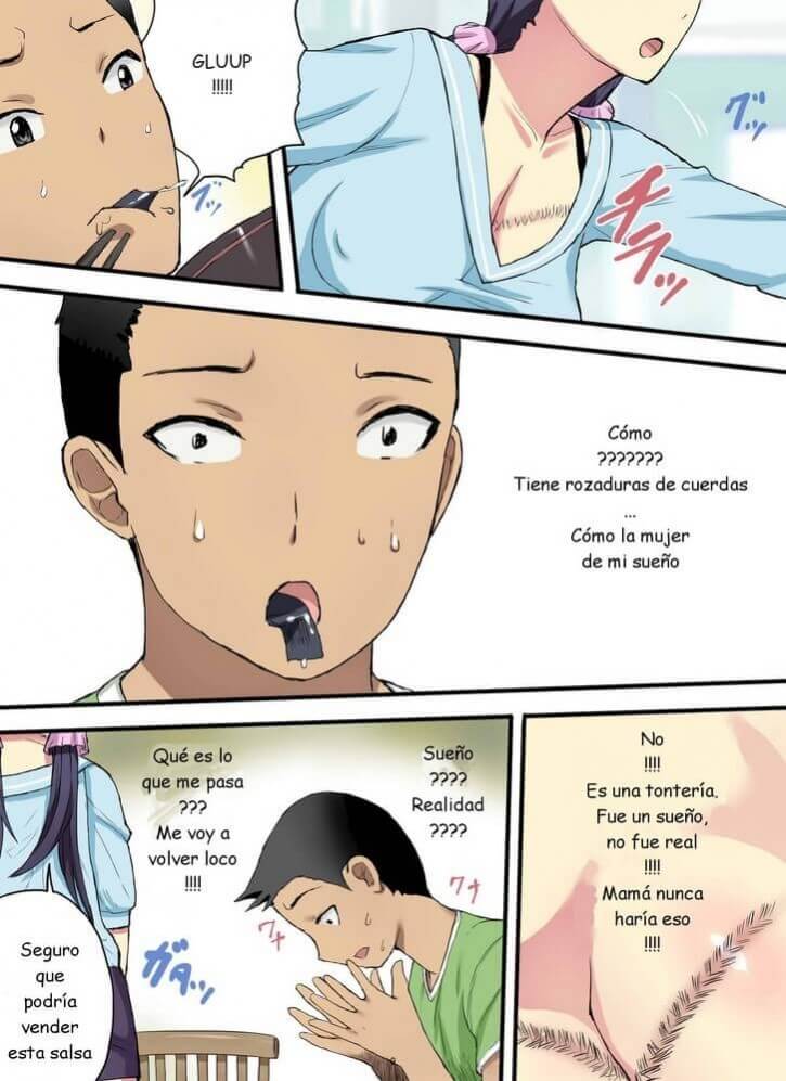 [Sanbaizu] Haha no Himitsu wo Shitte | Descubriendo el secreto de mamá. [Spanish] - Page 10