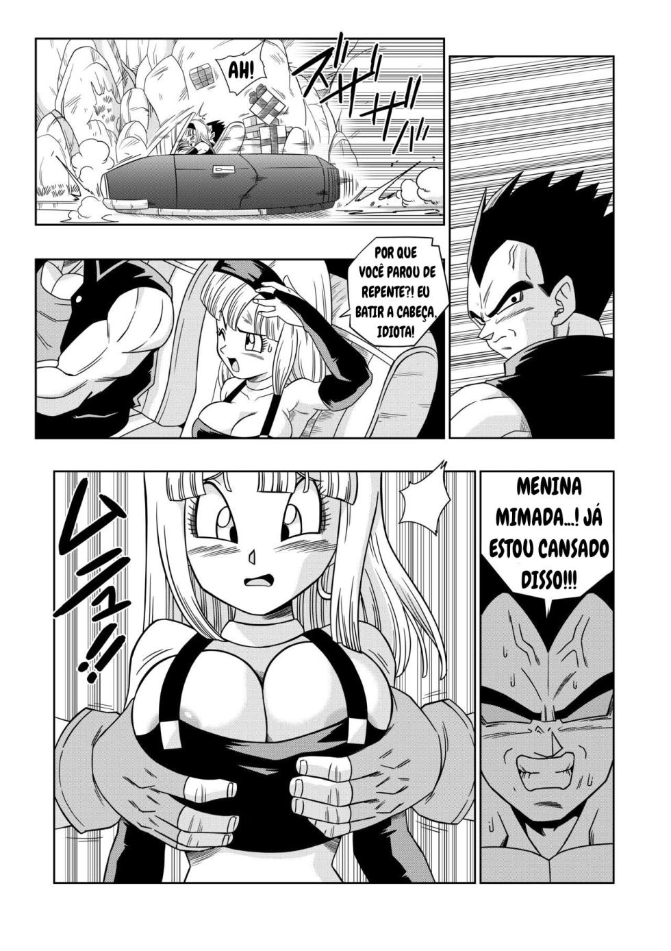 [Yamamoto] Dagon Ball - Baby's Revenge |A Vingaça De Baby!! (Dragon Ball GT) [Portuguese-BR] - Page 7