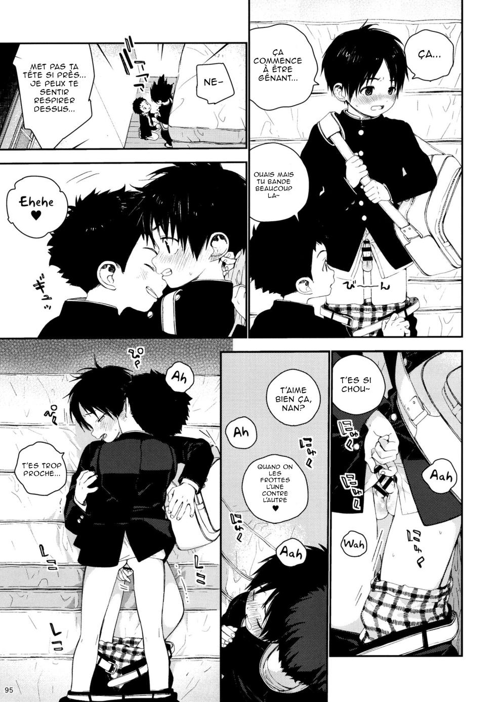 [Ziploc (Shinachiku)] Senpai to Kouhai no Nayami | Des petits soucis de grands (Shotapetit) [French] [NK Trabslation] [Digital] - Page 4