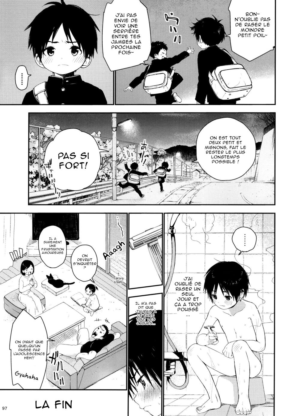 [Ziploc (Shinachiku)] Senpai to Kouhai no Nayami | Des petits soucis de grands (Shotapetit) [French] [NK Trabslation] [Digital] - Page 6