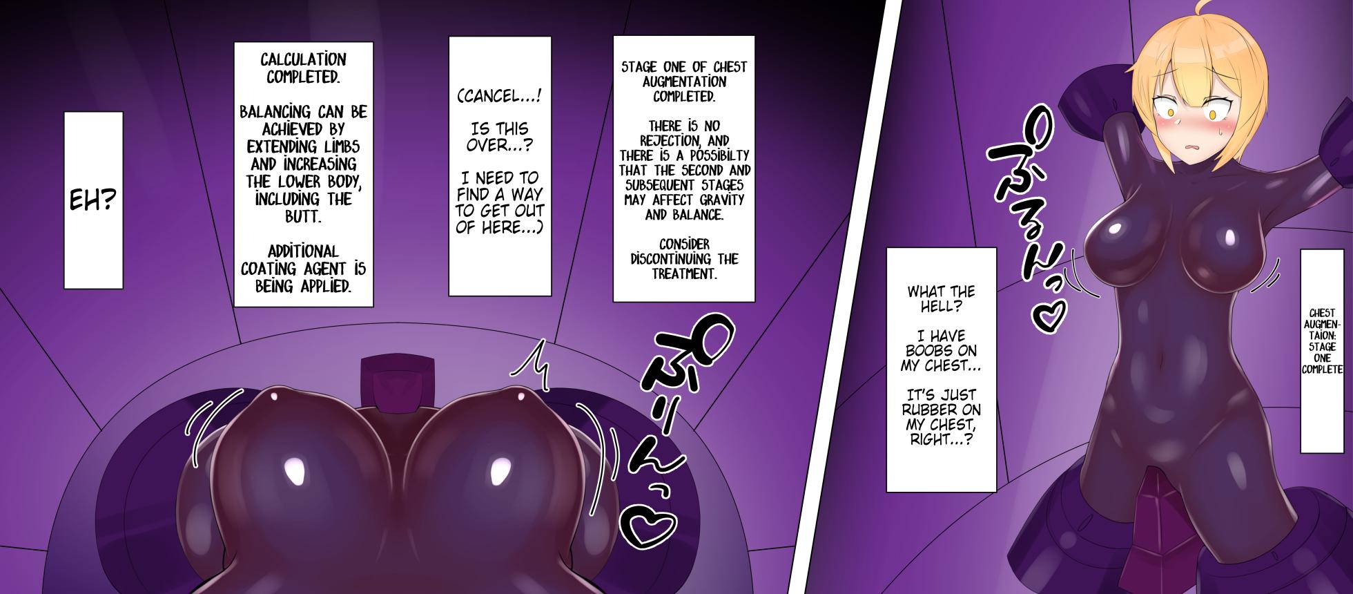 [Aries] Henna Iryō Poddo De Raba Nurarete TS Suru Hanashi | A Story About Getting Rubberized in a Strange Medical Pod [English] - Page 8