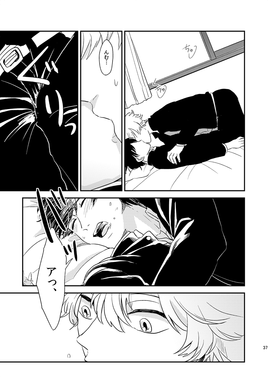 [nanakan (Chicken Tamago)] Me ga Sametara. (Gintama) [Digital] - Page 38