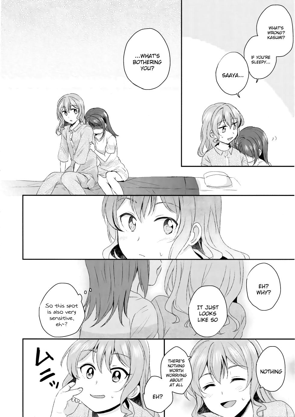 (BanG Dreamer's Party! 4th STAGE) [POCHI (Nagisora Riku)] Hogosha da nante Yobanaide (BanG Dream!) [English] - Page 16