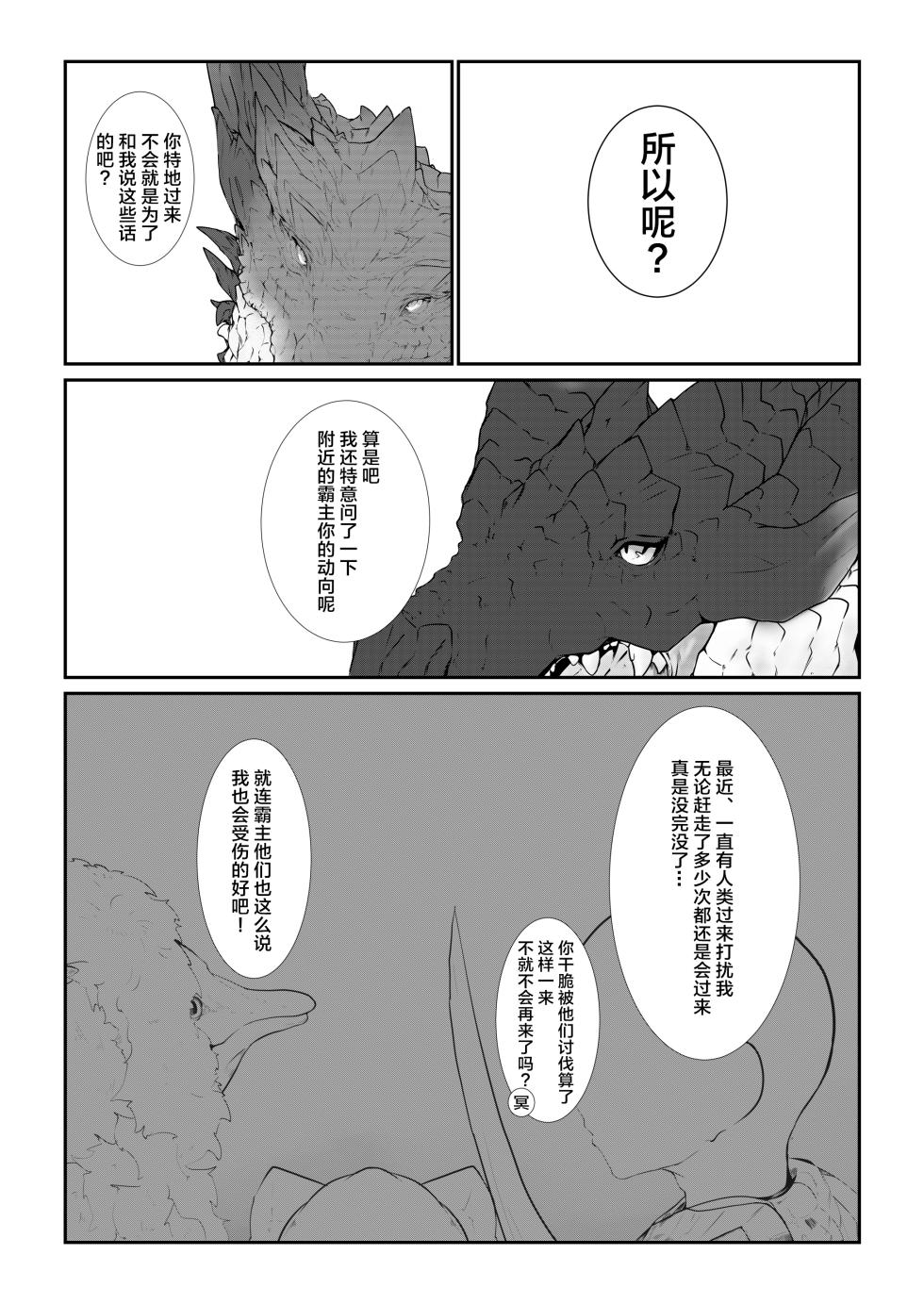(Kemoket 12) [Ibuki shione] 既生冥何生黑 | Sei Yori Kurokoge(Monster Hunter) [Chinese] [ZX个人汉化] - Page 10