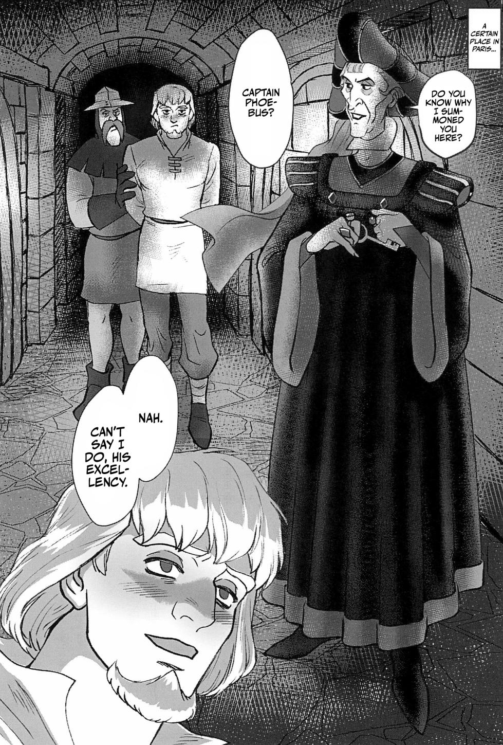 (TOON MIX 11) [Parfait (Haruta)] Watashi ga Sabaku no da | Call Me the Judge (The Hunchback of Notre Dame) [English] [Pub Faggots] - Page 8