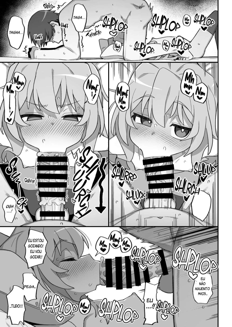 [Dagashiya (Wagashi)] Toradora! no Erohon 3 (Toradora!) [Portuguese-BR] [CIPHER-MAY] [Digital] - Page 16
