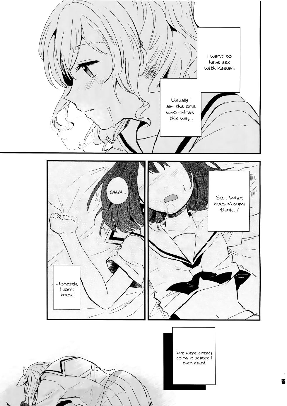 (C96) [POCHI (Nagisora Riku)] Doutoubun no Sexuality (BanG Dream!) [English] - Page 5