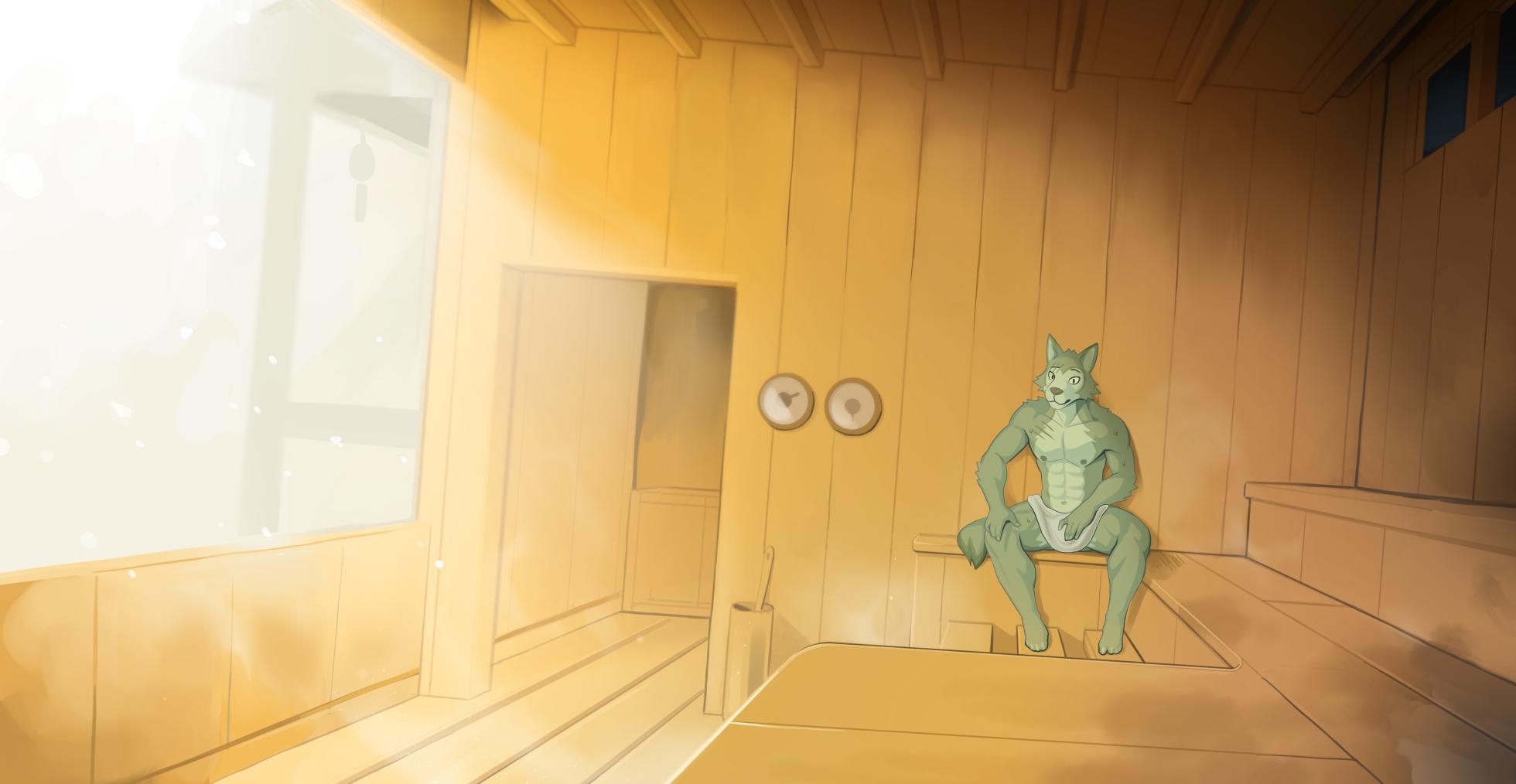 [Mumu202] Sauna Wolves - Page 13