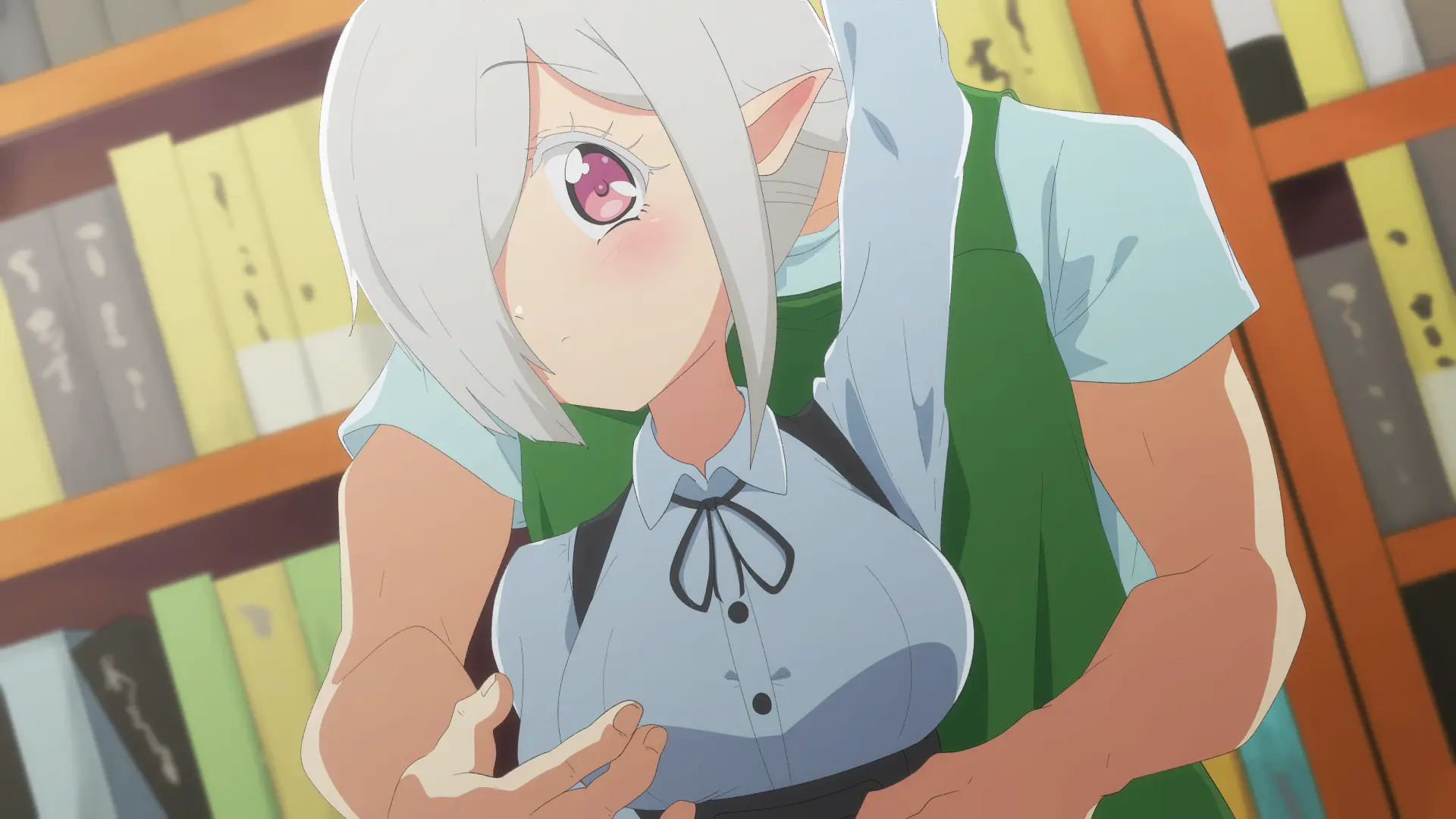 [Kigurume Hokanko] Per-chan ga Furuhonya de Chikan sarechauzo CG Shuu (Jashin-chan Dropkick) - Page 2