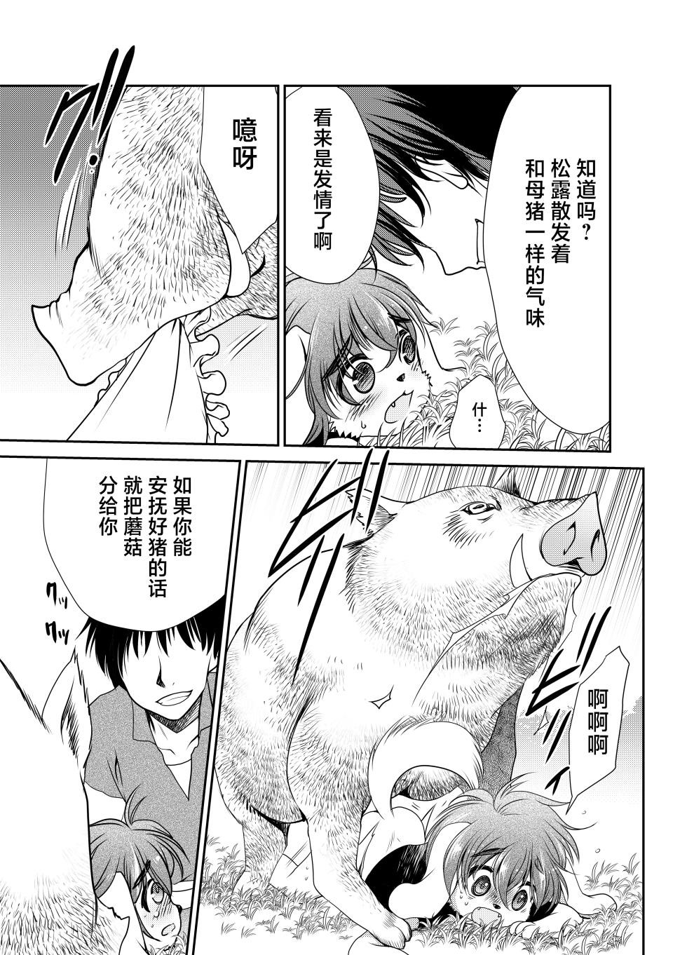 (C90) [Inishie no Nushi (Silhouette Sakura)] Wanko to Kinoko [Chinese] [悬赏大厅×真不可视汉化组] - Page 9