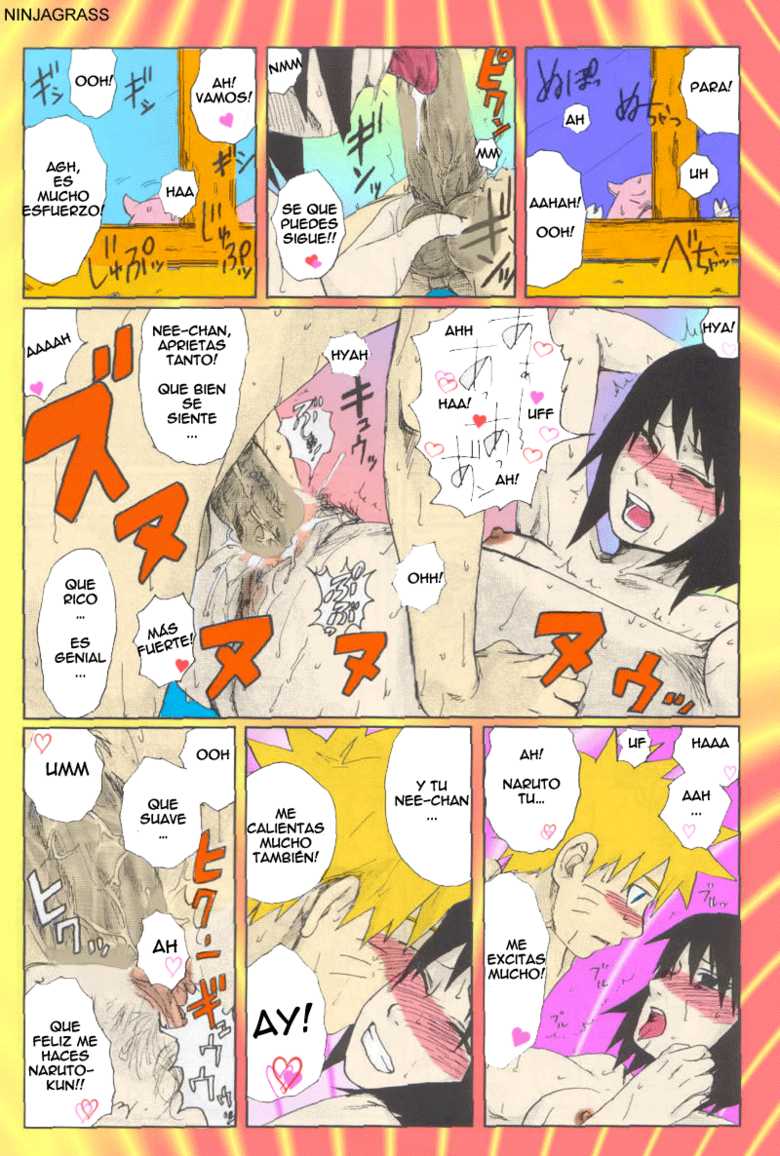 (SC29) [PETS (rin, kuro, may)] Nisemono (Naruto) [Spanish] [Radioactivo] [Colorized] - Page 32