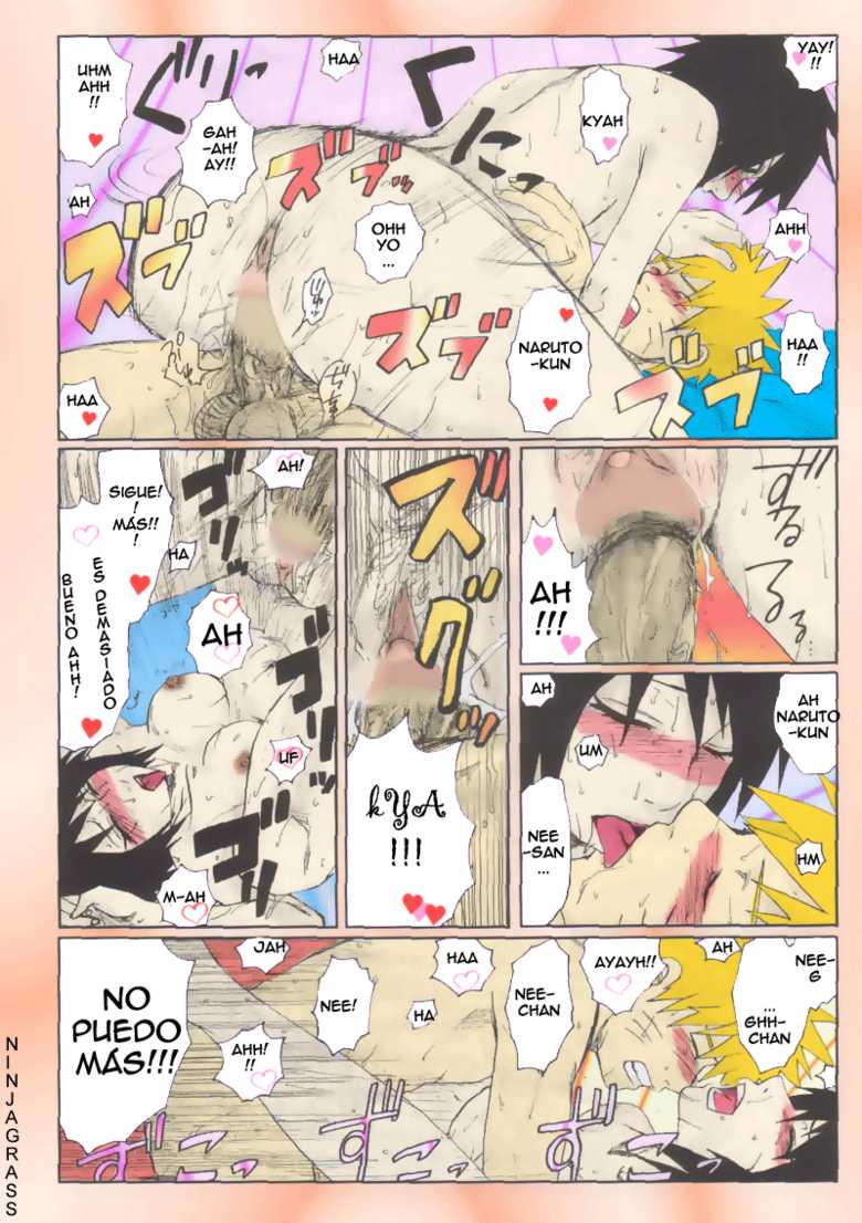 (SC29) [PETS (rin, kuro, may)] Nisemono (Naruto) [Spanish] [Radioactivo] [Colorized] - Page 35