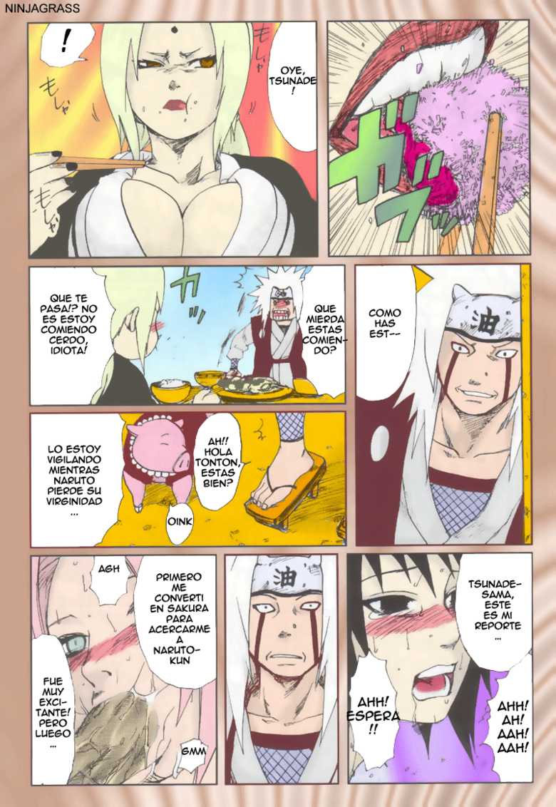 (SC29) [PETS (rin, kuro, may)] Nisemono (Naruto) [Spanish] [Radioactivo] [Colorized] - Page 37