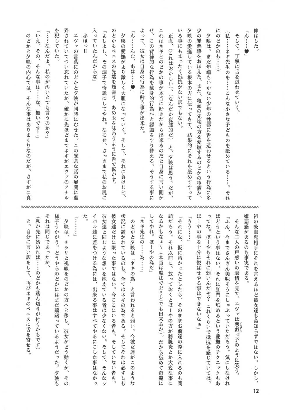 [E-10 Firudo] Dark Side Ichi Hajimete no Sei Majutsu Hen (Mahou Sensei Negima!) - Page 11
