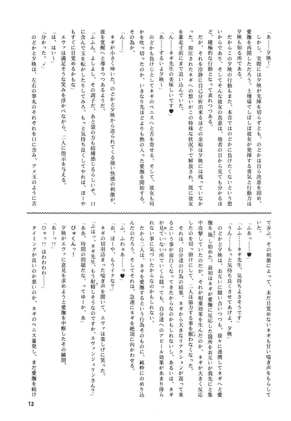 [E-10 Firudo] Dark Side Ichi Hajimete no Sei Majutsu Hen (Mahou Sensei Negima!) - Page 12