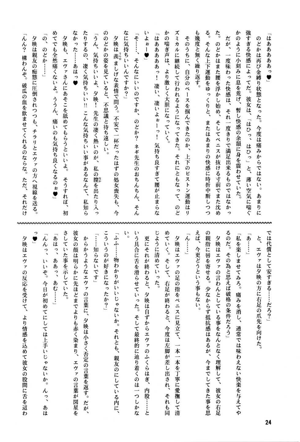 [E-10 Firudo] Dark Side Ichi Hajimete no Sei Majutsu Hen (Mahou Sensei Negima!) - Page 23