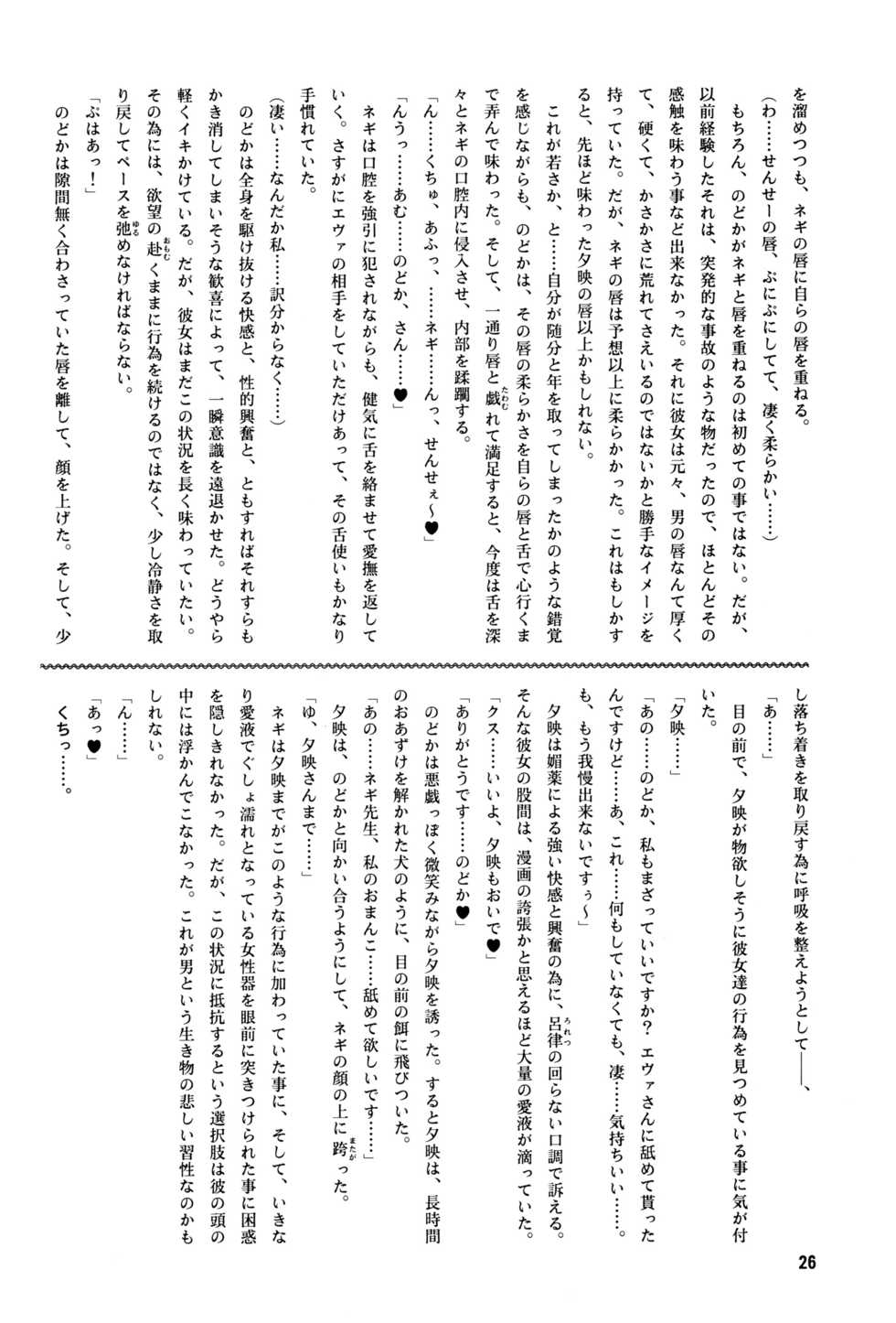 [E-10 Firudo] Dark Side Ichi Hajimete no Sei Majutsu Hen (Mahou Sensei Negima!) - Page 25