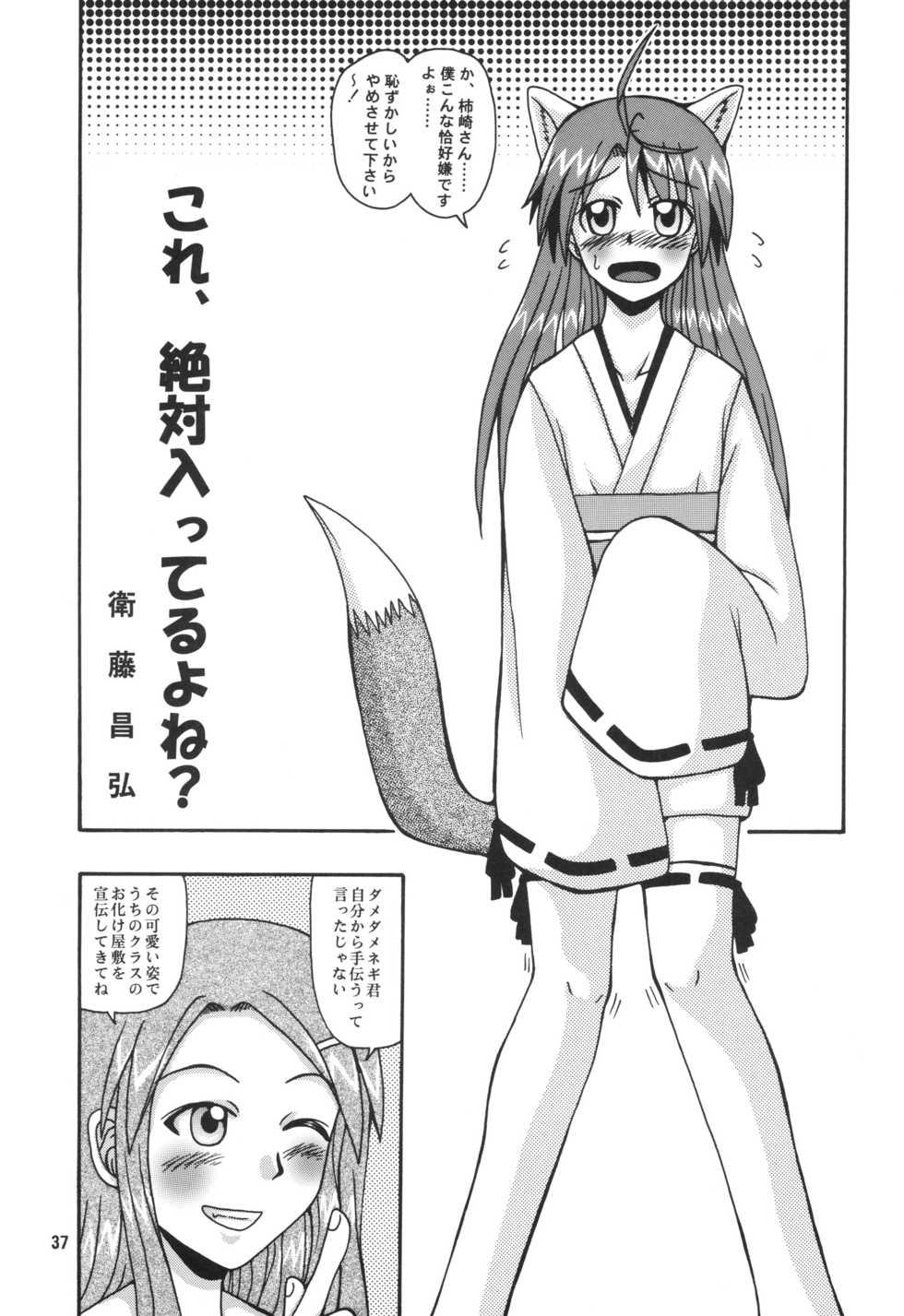 [E-10 Firudo] Dark Side Ichi Hajimete no Sei Majutsu Hen (Mahou Sensei Negima!) - Page 36