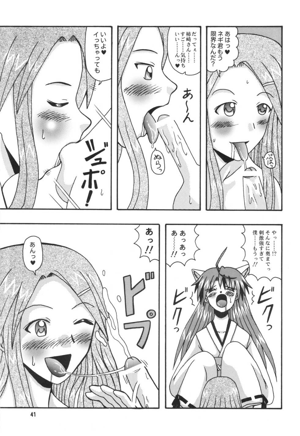 [E-10 Firudo] Dark Side Ichi Hajimete no Sei Majutsu Hen (Mahou Sensei Negima!) - Page 40