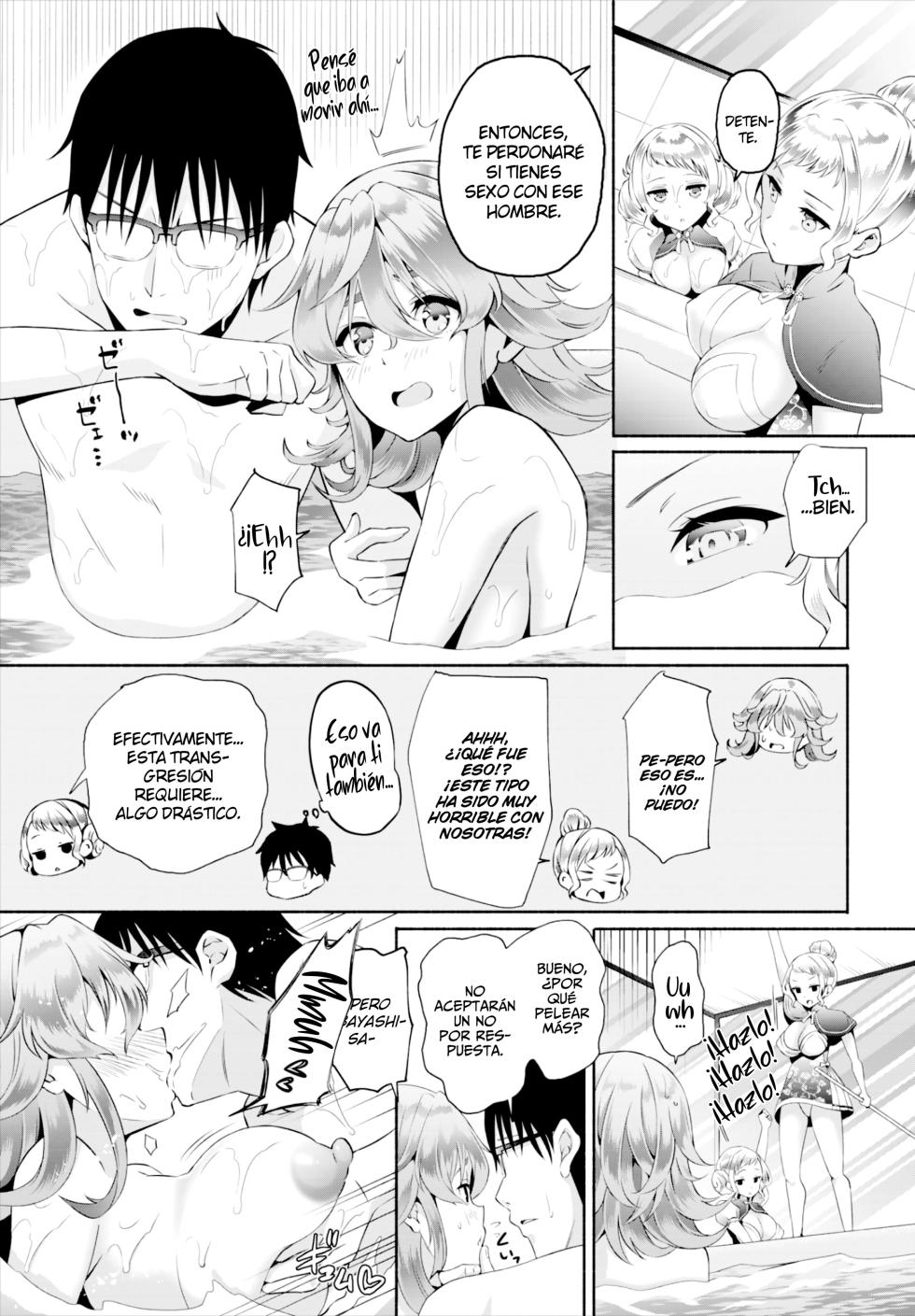 [Ohara Makoto] InCha Na Ore Ga Madougu O Tsukatte Share House De Harem O Tsukutte Mita. Ch. 13 | ¡Mi Sombrío Yo, Uso Estos Objetos Mágicos Para Convertir Mi Casa Compartida En Un Harén! Ch. 13 [Spanish] [LO HAGO POR DIVERSION] - Page 10