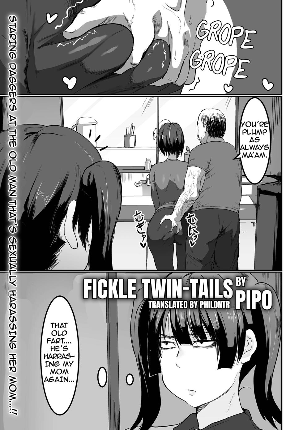 [Pipo] Uwaki na Twintail | Fickle Twin-tails (COMIC Orga Vol. 46) [English] [PHILO] - Page 1