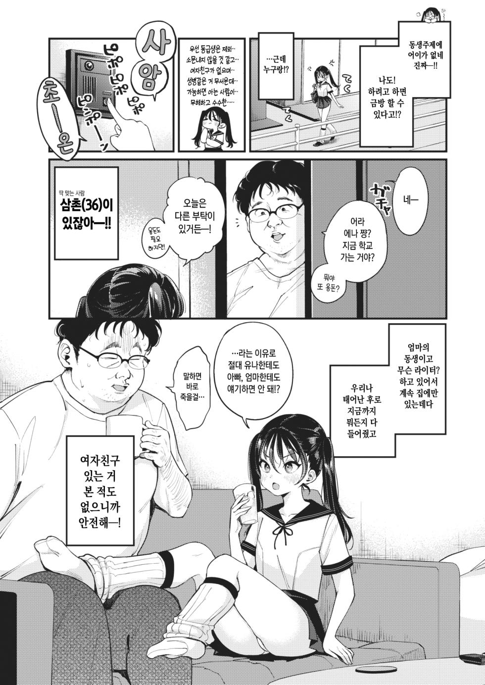 [Mojarin] Mei kurabe | 조카 경쟁 (COMIC Kairakuten 2023-04) [Korean] [Digital] - Page 4