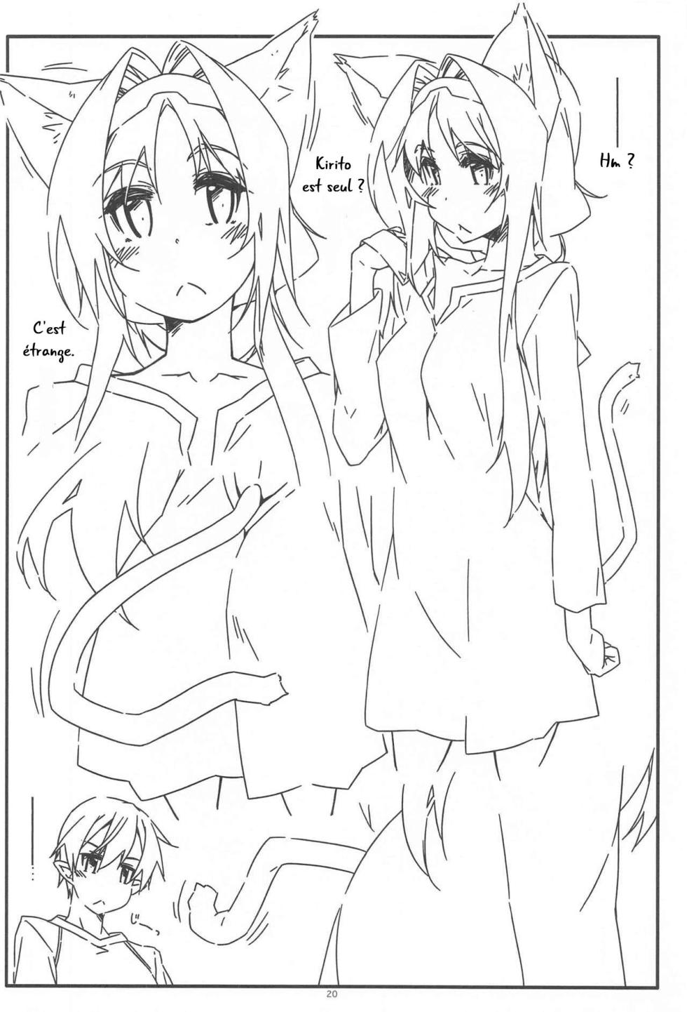 (Hataket) [ANGYADOW (Shikei)] Alice no Naisho | Le secret d'Alice (Sword Art Online) [French] [O-S] - Page 19