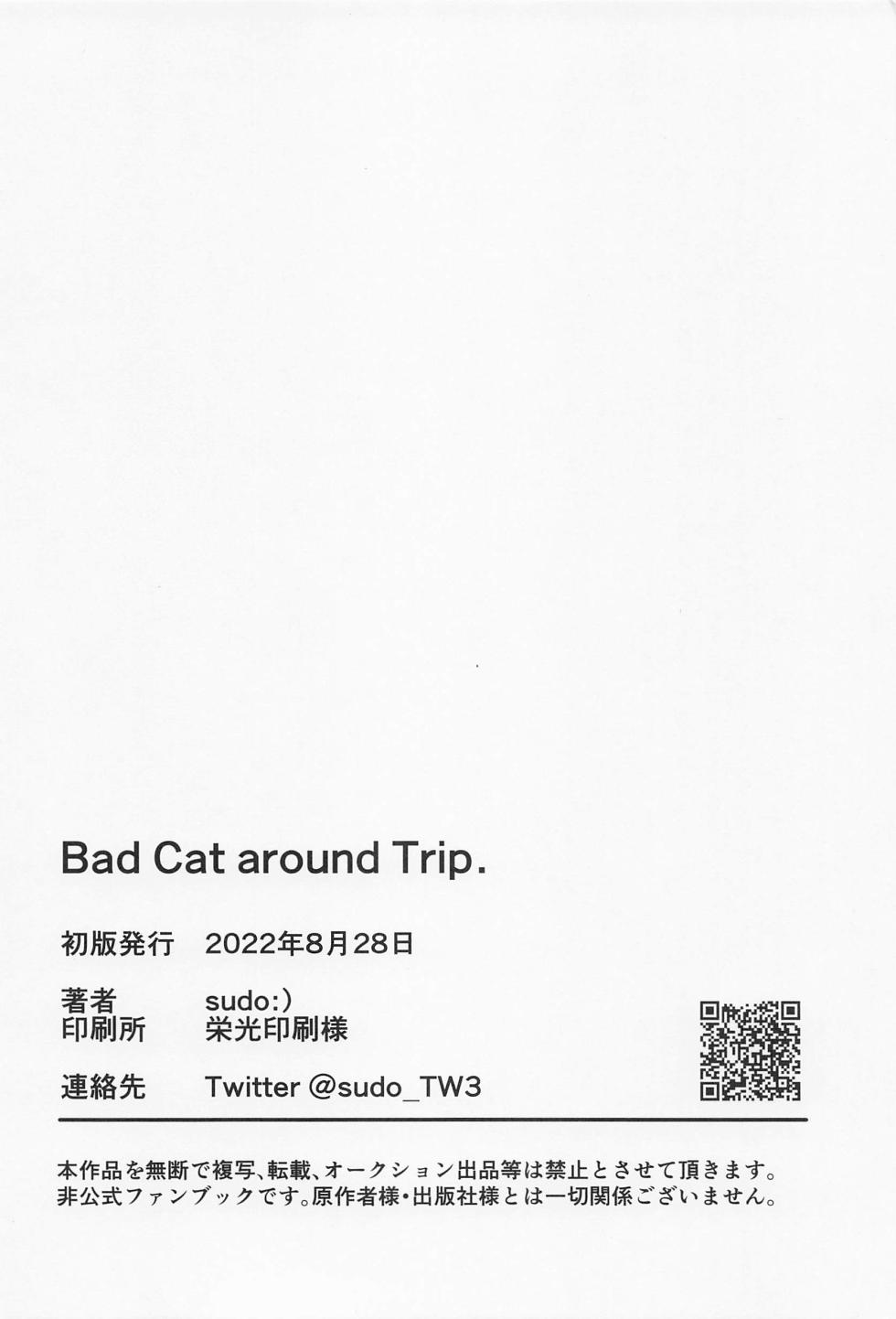 (GOOD COMIC CITY 28) [Osushi (sudo:))] Bat Cat around Trip. (Disney: Twisted-Wonderland) - Page 32