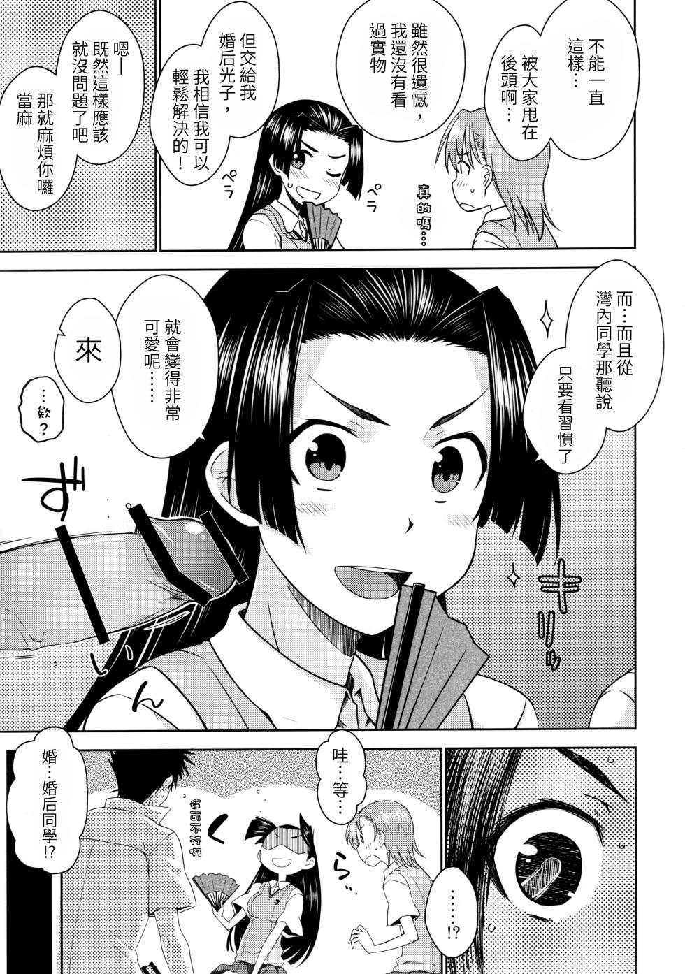 (C90) [Aspergillus (Okara)] BEAUTIFUL SHINE (Toaru Kagaku no Railgun) [Chinese] - Page 8