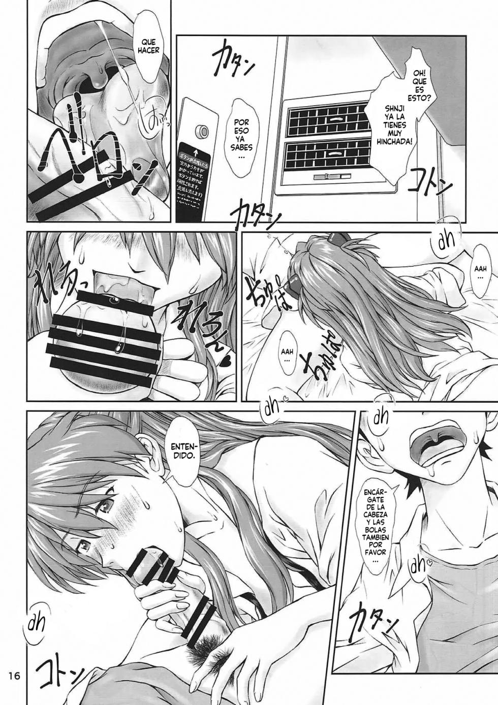 (C93) [TENGU NO TSUZURA (Kuro Tengu)] MISSEND (Neon Genesis Evangelion) [Spanish] [Harenchi no Fansub] - Page 14