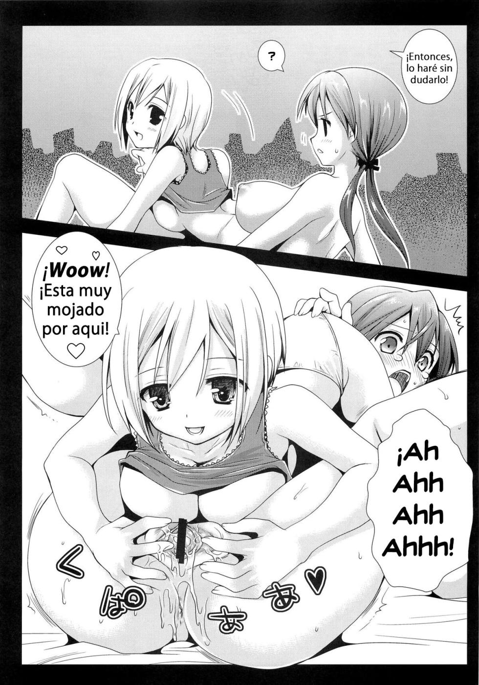 (C79) [Kurosawa pict (Kurosawa Kiyotaka)] Hartmann to Barkhorn no Yoru (Strike Witches) [Spanish] [FinickFunkel Trad] - Page 8