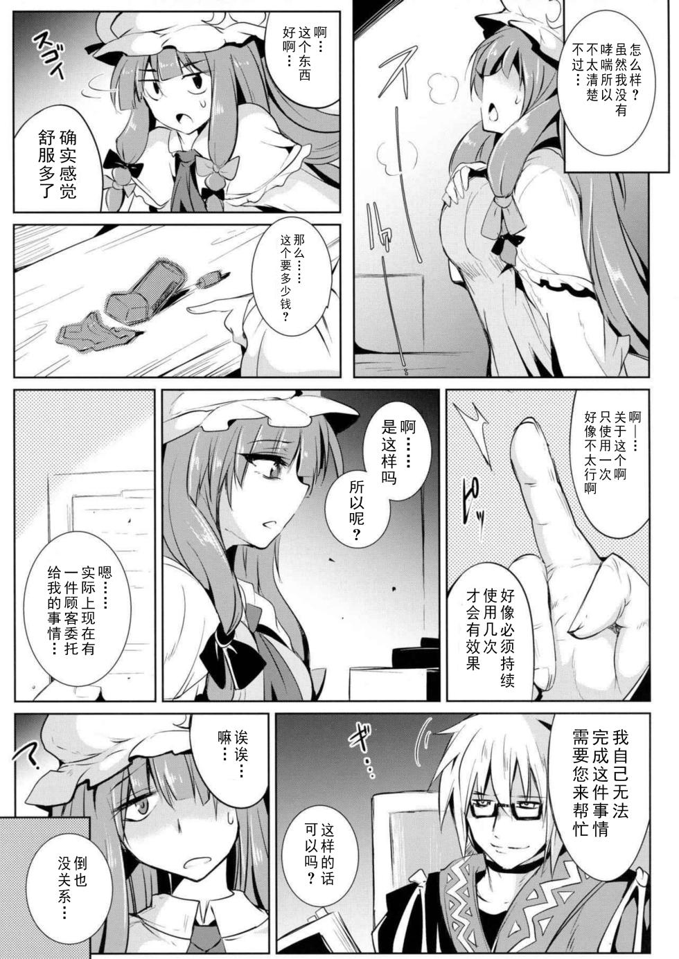 (Reitaisai 14) [MegaSoundOrchestra (Sanwaribiki)] Gensou Enkou -Knowledge- (Touhou Project) [Chinese] [b剑魔个人汉化] - Page 7