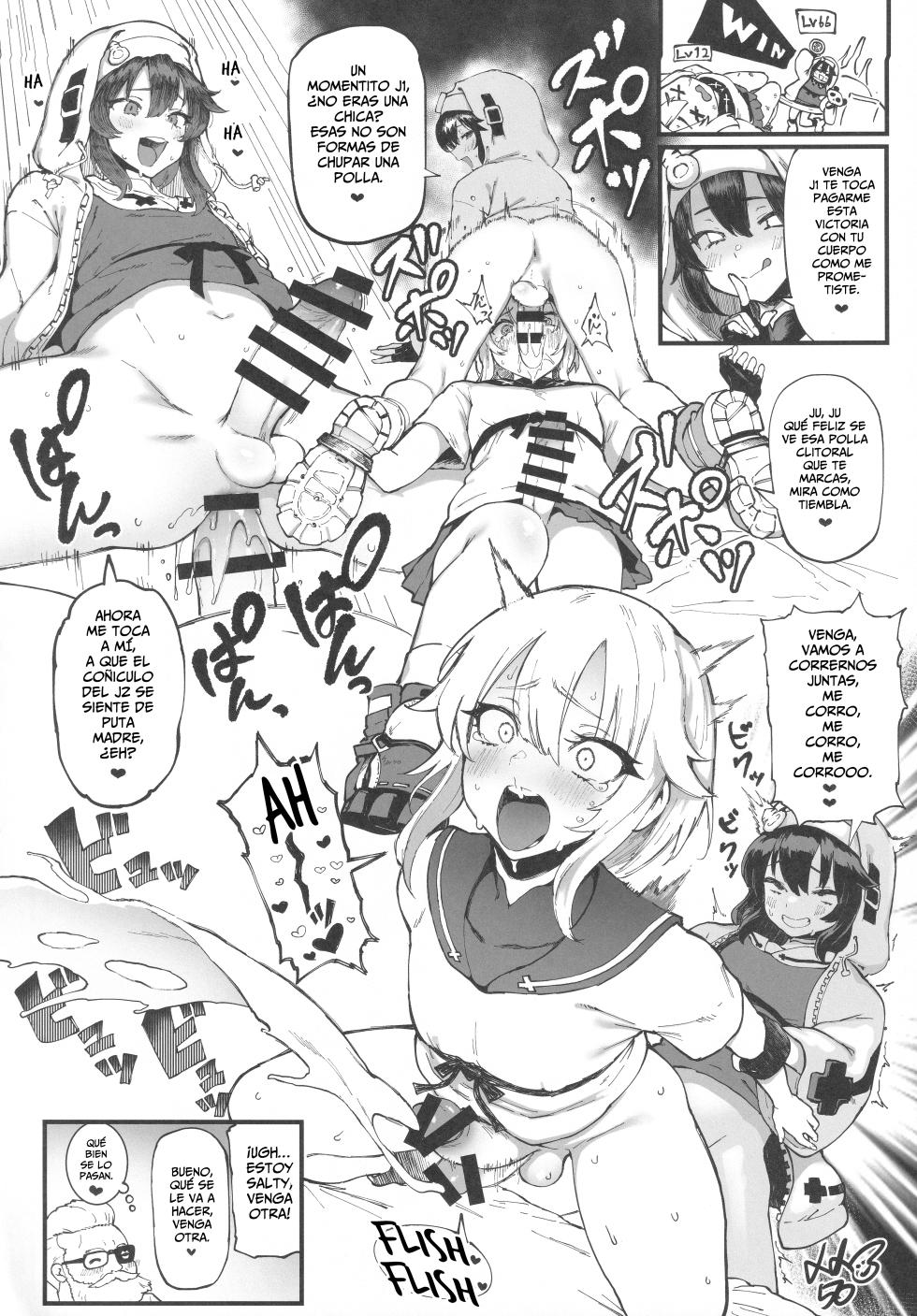 (Futaket 29) [Nakasone Battalion (Antología)] Let's Rock Bridget Party (Guilty Gear) [Spanish] [Horchata Scans] - Page 21