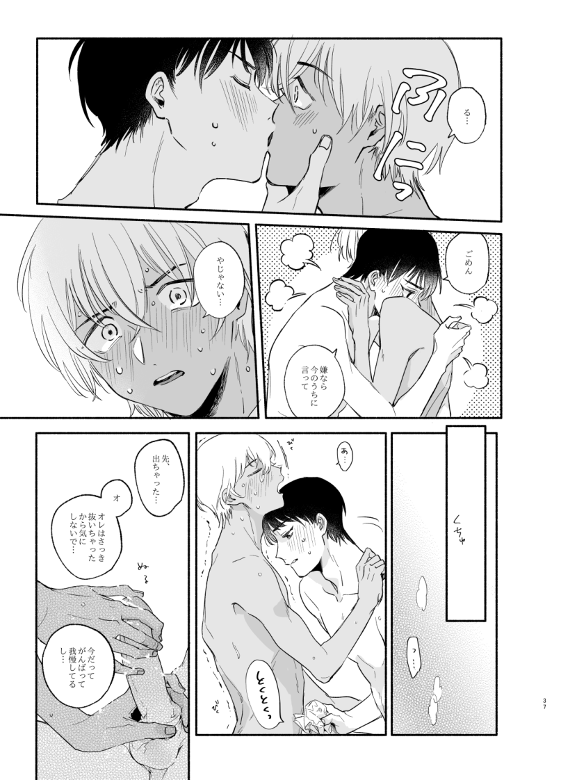 [Youtonjou (Buta Roosu)] Wataridori no Takarabako (Detective Conan) [Digital] - Page 36