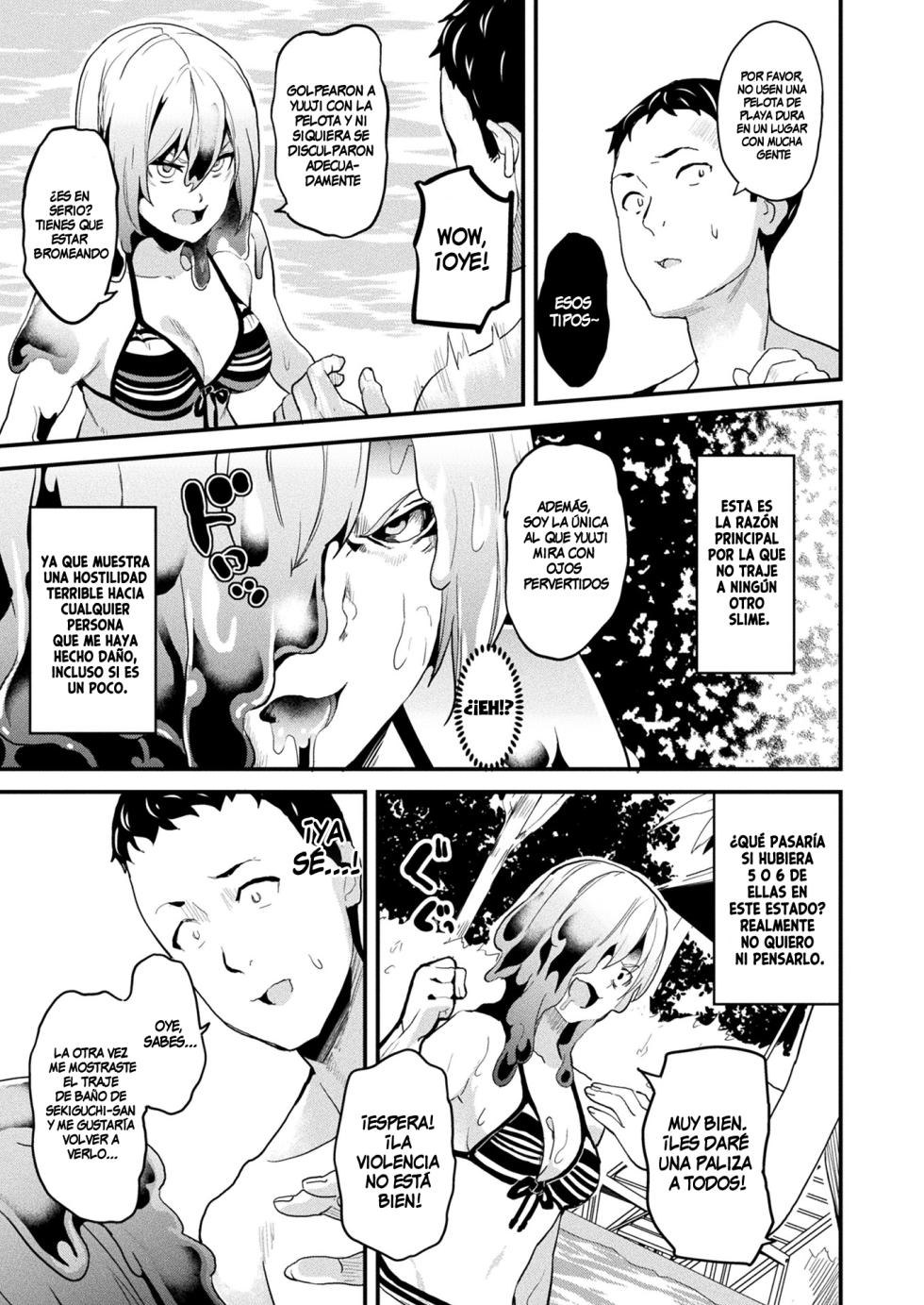 [DATE] Doukyo Suru Neneki Ch.12 - Slime living together (COMIC Unreal 2022-12 Vol. 100) [Spanish] [Digital] - Page 5