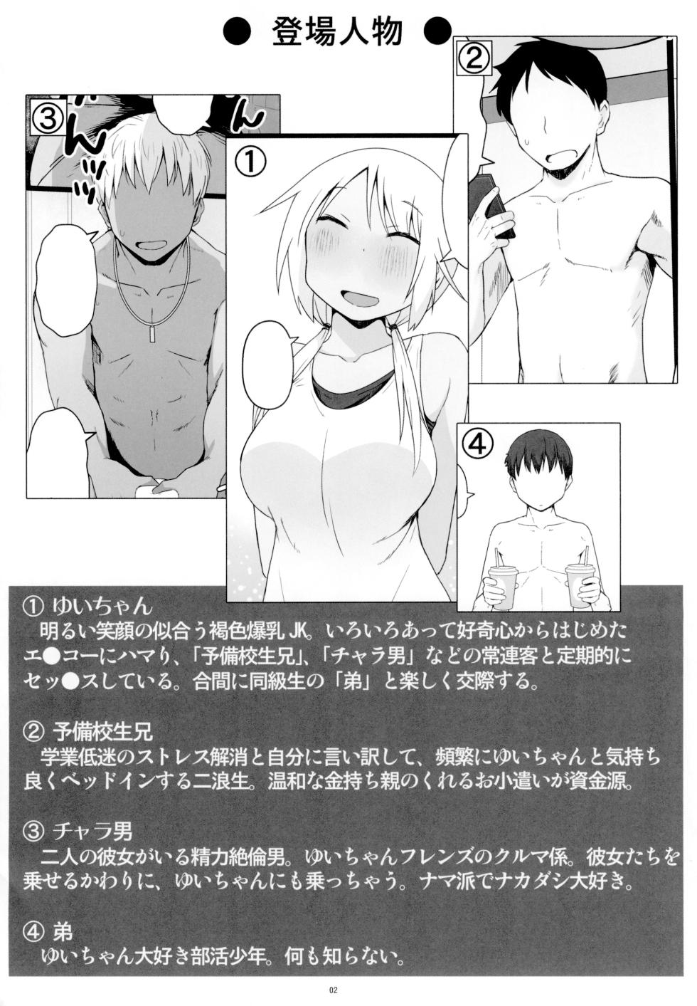 [AXZ (Katatuka Kouji)] Angel's stroke 137 Yui-chan Challenge!! 2 (Yuyushiki) [Digital] - Page 3