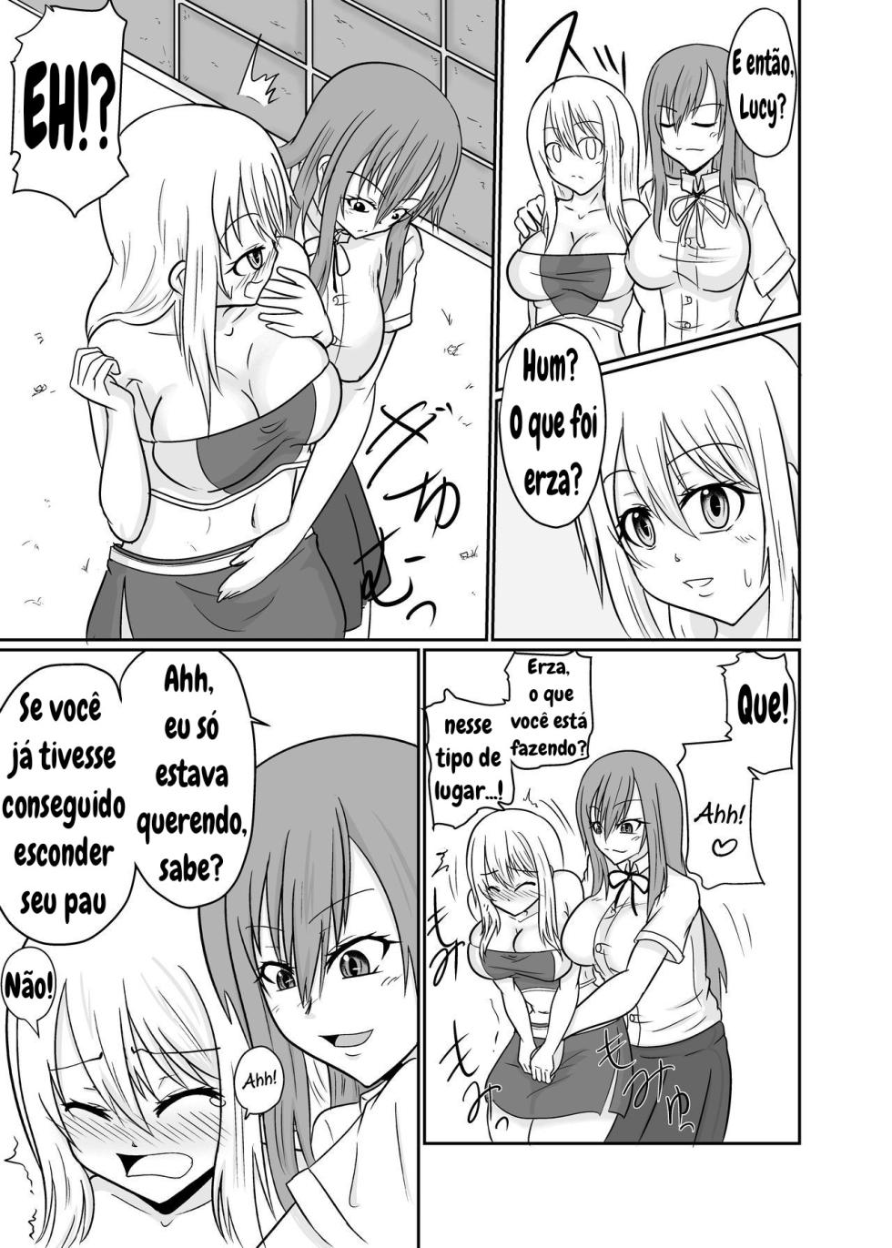 [Aju ga Mitsukarimasen (Aju)] Futanalink III (Fairy Tail) [Portuguese-BR] - Page 3