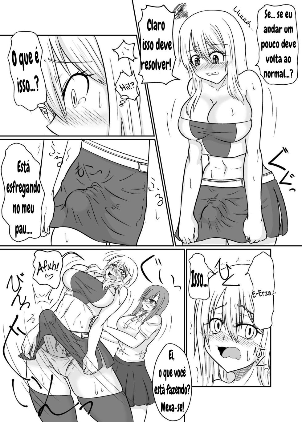 [Aju ga Mitsukarimasen (Aju)] Futanalink III (Fairy Tail) [Portuguese-BR] - Page 7