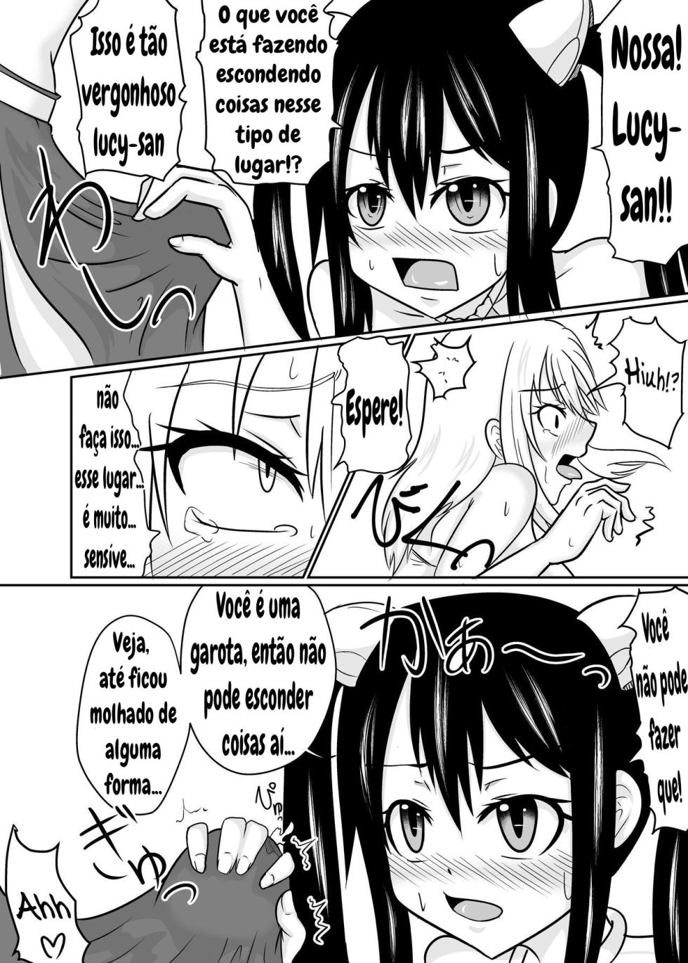 [Aju ga Mitsukarimasen (Aju)] Futanalink III (Fairy Tail) [Portuguese-BR] - Page 13