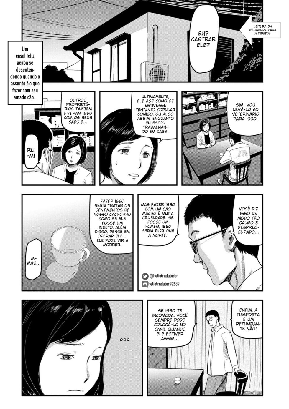 [Yamada Tahichi] Tsuma ga Inu ni Kawaru Toki -The Change of Human Being- | Quando Minha Esposa Virou Uma Cadela. (Kemono DIRECT 5) [Portuguese-BR] [heliotradutorbr] [Decensored] [Digital] - Page 1