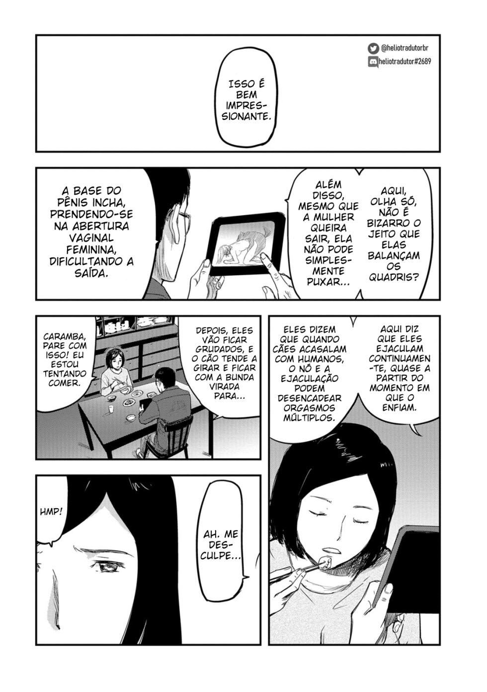 [Yamada Tahichi] Tsuma ga Inu ni Kawaru Toki -The Change of Human Being- | Quando Minha Esposa Virou Uma Cadela. (Kemono DIRECT 5) [Portuguese-BR] [heliotradutorbr] [Decensored] [Digital] - Page 7