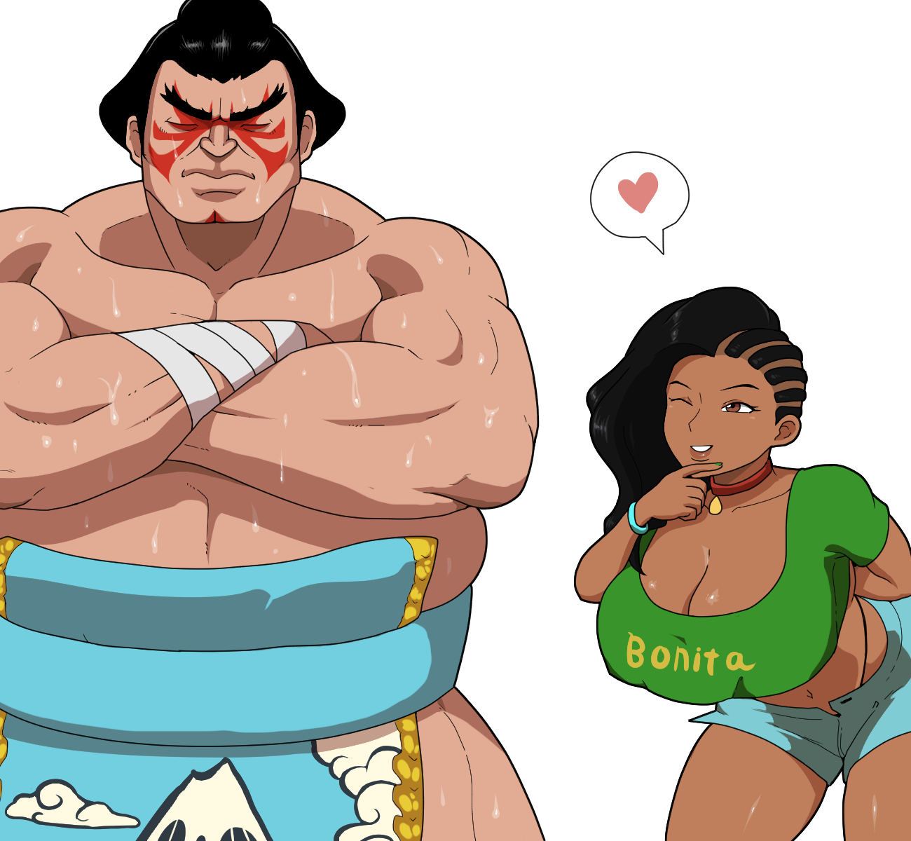 [pulpawoelbo] Laura Learns to Sumo (Street Fighter) - Page 1
