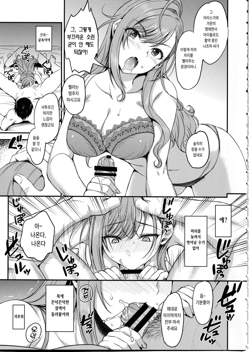 (C100) [Esora Note (Majima Shiroyuki)] Chyou! Natsu (THE iDOLM@STER: Shiny Colors) [korean] - Page 6