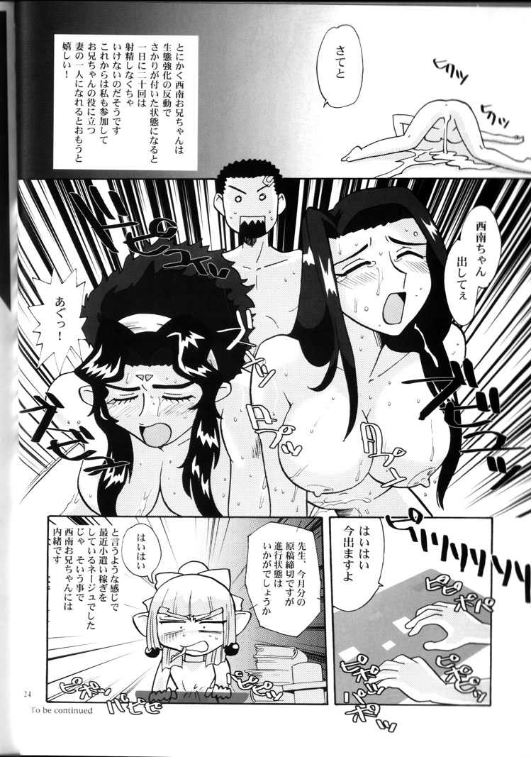 (CR34) [T2 UNIT (Franken N)] Yamada-ke no Onna ni Mukanai Shokugyou (Tenchi Muyou!) - Page 23